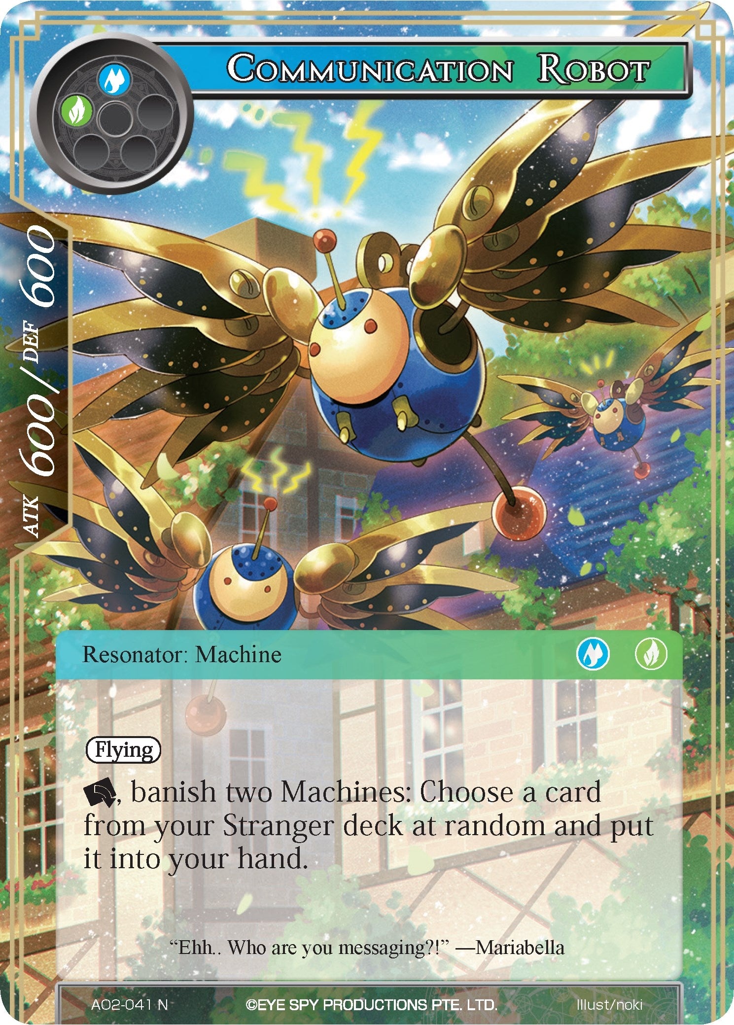 Communication Robot (2041) [AO2] - Force of Will Single