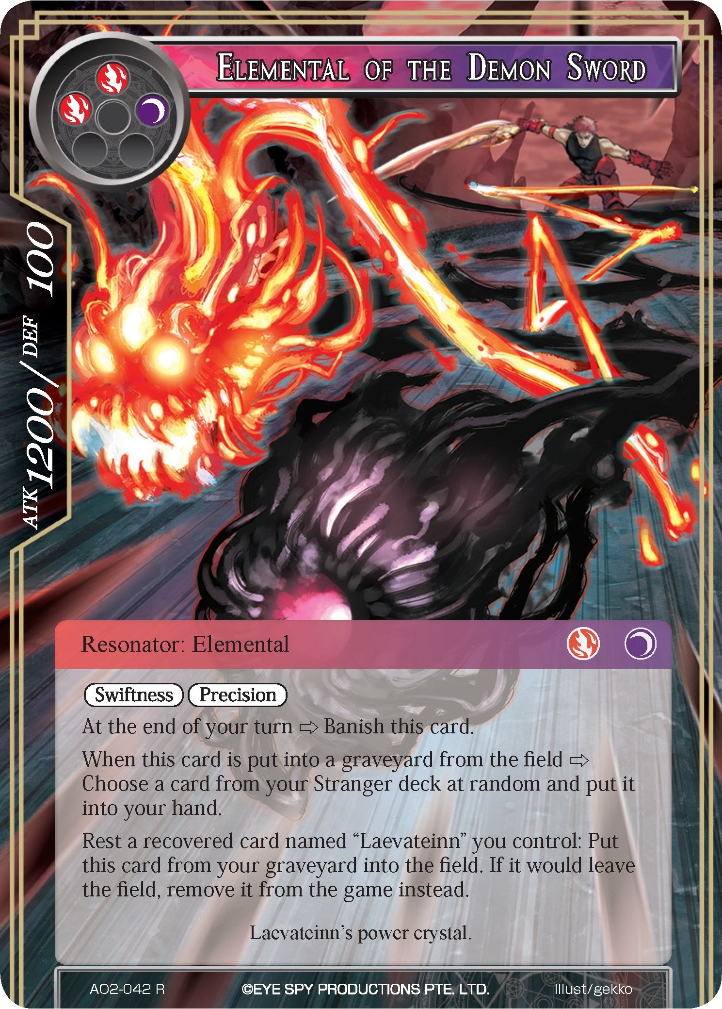 Elemental of the Demon Sword (2042) [AO2] - Force of Will Single
