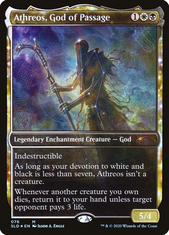 Athreos God of Passage (76) [SLD] - MTG Single
