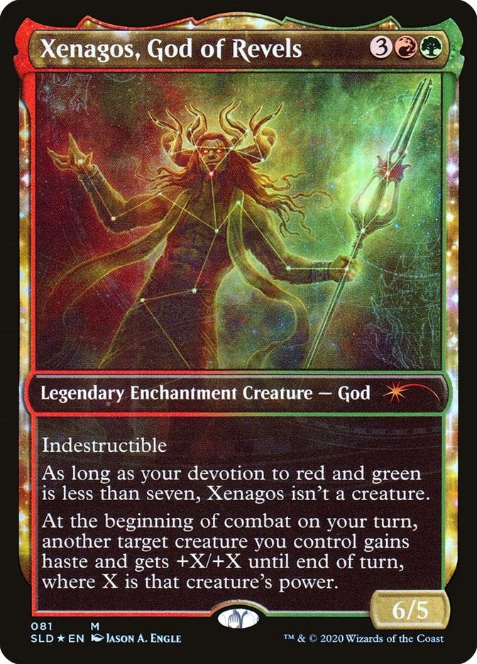 Xenagos God of Revels (81) [SLD] - MTG Single