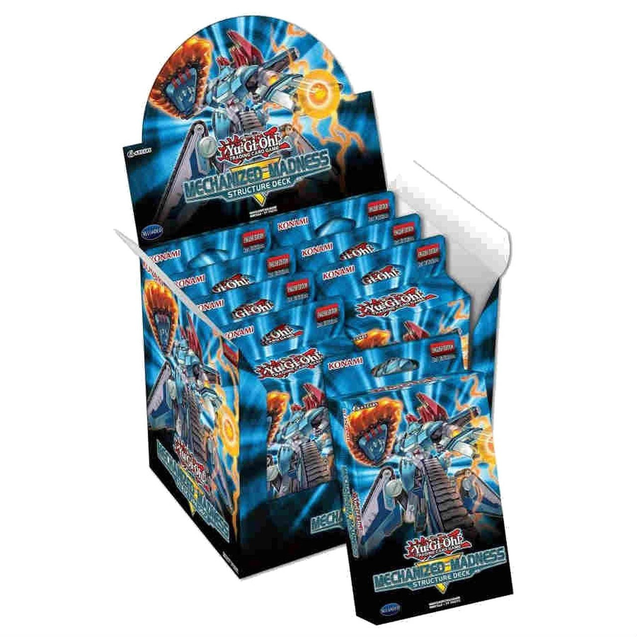 Mechanized Madness Structure Deck Display [1st Edition] (SR10) - YuGiOh Sealed