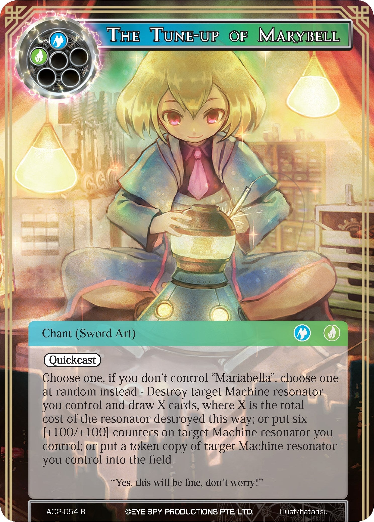 The Tune-up of Marybell (2054) [AO2] - Force of Will Single