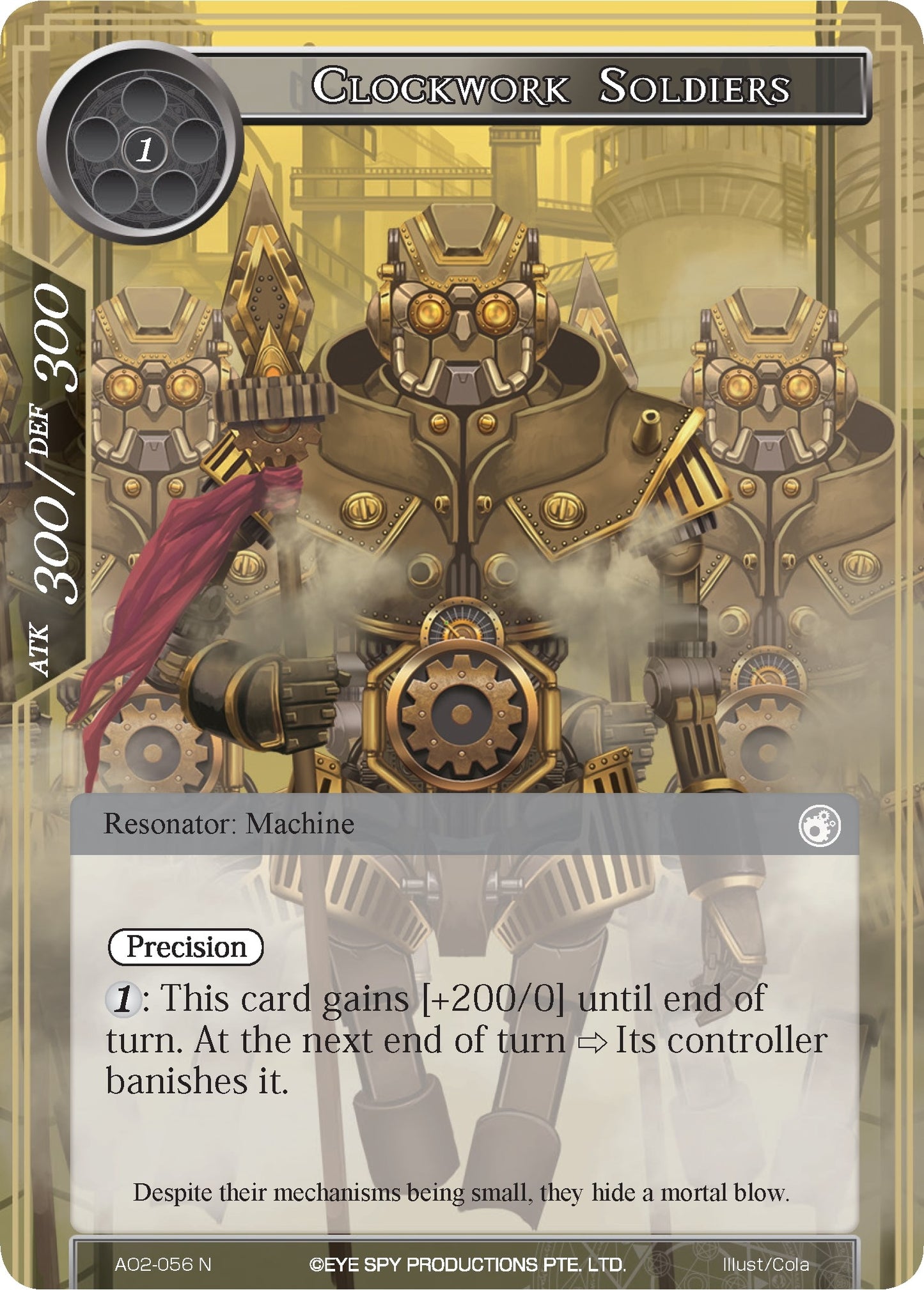 Clockwork Soldiers (2056) [AO2] - Force of Will Single