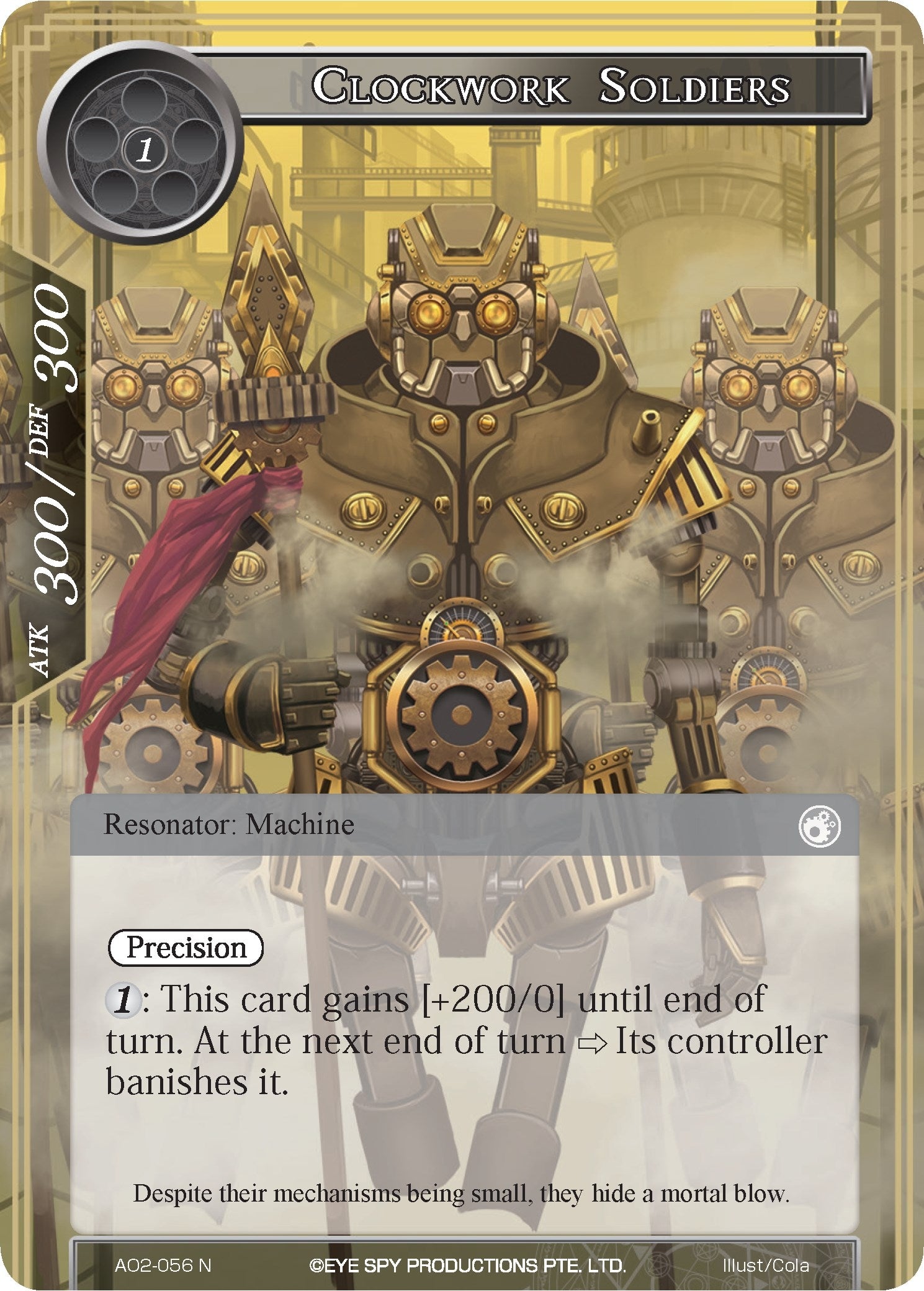 Clockwork Soldiers (2056) [AO2] - Force of Will Single