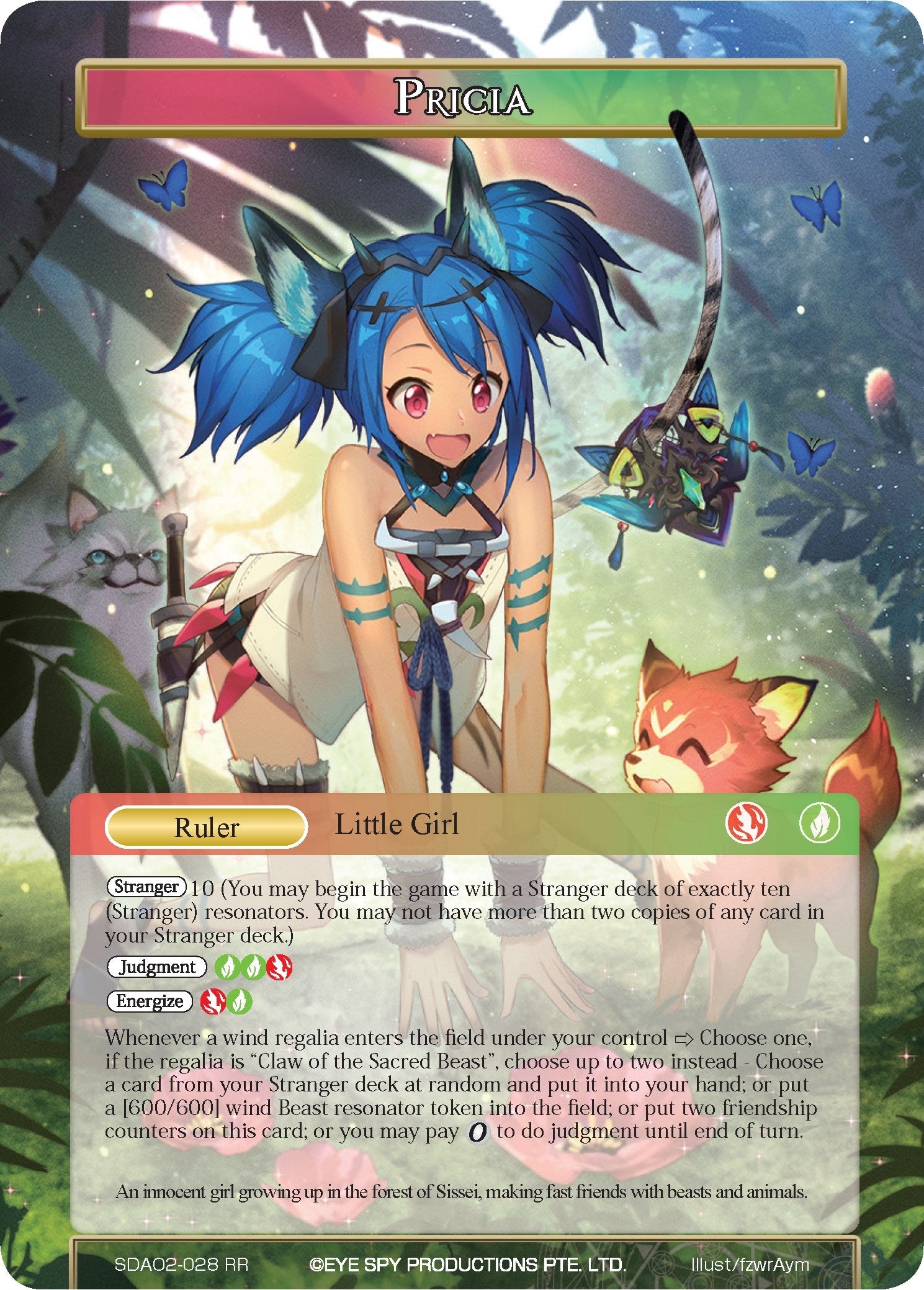 Pricia (2028) [AOSD2] - Force of Will Single