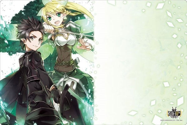Bushiroad Rubber Mat Collection Vol.523: Sword Art Online 10th Anniversary Fairy Dance - Kirito & Leafa (523)