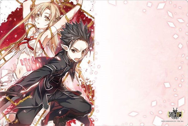 Bushiroad Rubber Mat Collection Vol.524: Sword Art Online 10th Anniversary Fairy Dance - Asuna & Kirito (524)