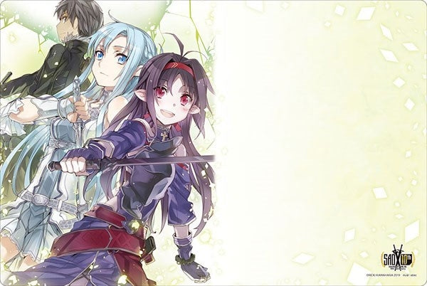 Bushiroad Rubber Mat Collection Vol.530: Sword Art Online 10th Anniversary Mother’s Rosario - Kirito Asuna & Yuuki