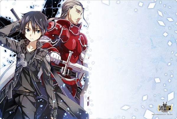 Bushiroad Rubber Mat Collection Vol.531: Sword Art Online 10th Anniversary Early and Late - Kirito & Heathcliff (531)
