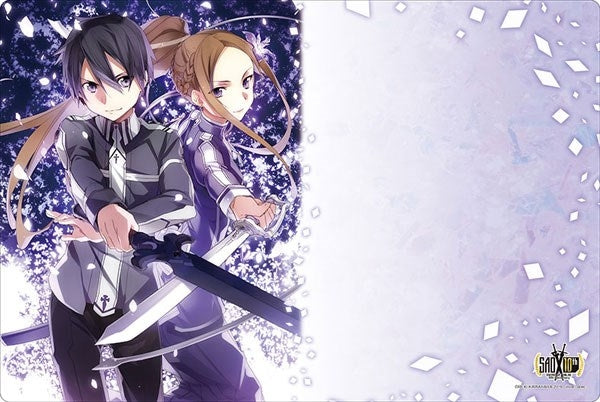 Bushiroad Rubber Mat Collection Vol.533: Sword Art Online 10th Anniversary Alicization Running - Kirito & Sortiliena