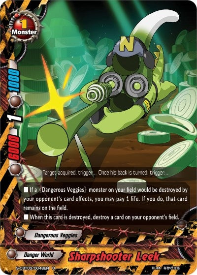 Sharpshooter Leek (30048) [S-CBT03] - Future Card BuddyFight Single