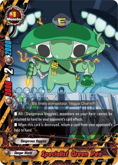 Specialist Green Pea (30049) [S-CBT03] - Future Card BuddyFight Single