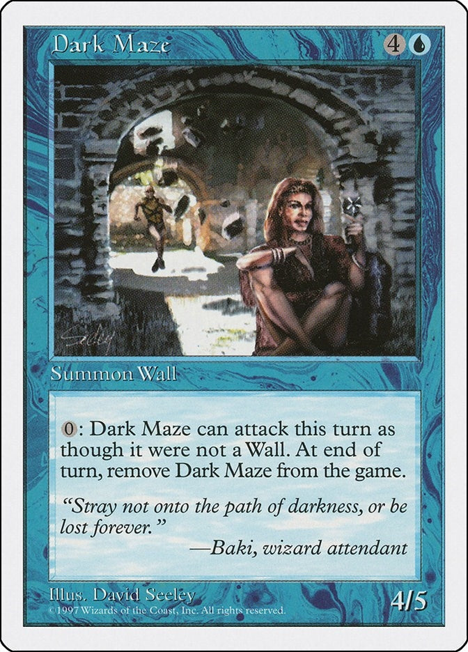 Dark Maze (80) [5ED] - MTG Single