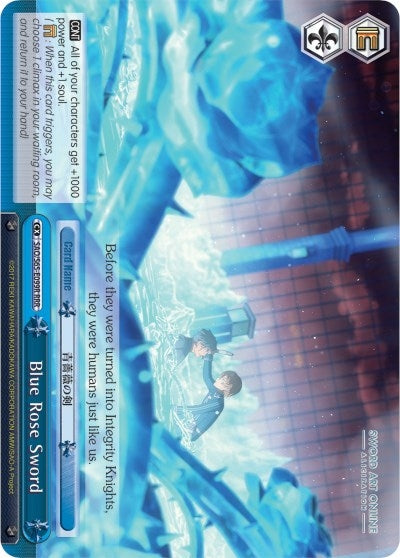 Blue Rose Sword (RRR) (65099) [SAO/S65] - Weiss Schwarz Single