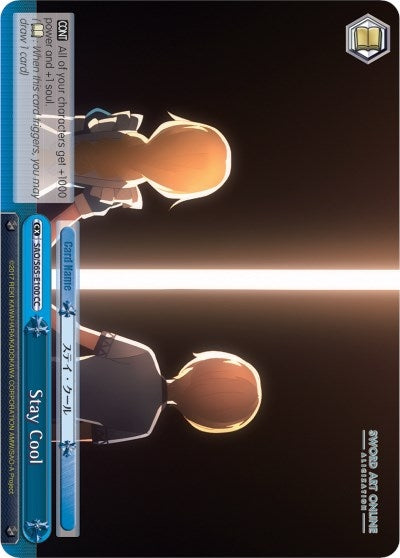 Stay Cool (65100) [SAO/S65] - Weiss Schwarz Single