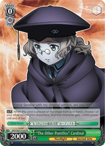 ’The Other Pontifex’ Cardinal (65104) [SAO/S65] - Weiss Schwarz Single