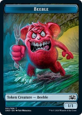 Beeble // Squirrel Double-sided Token (0) [UND] - MTG Single