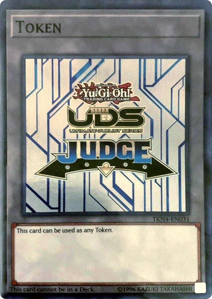 Official Judge Token: TKN4-EN031 (4031) (JPRC) - YuGiOh Single