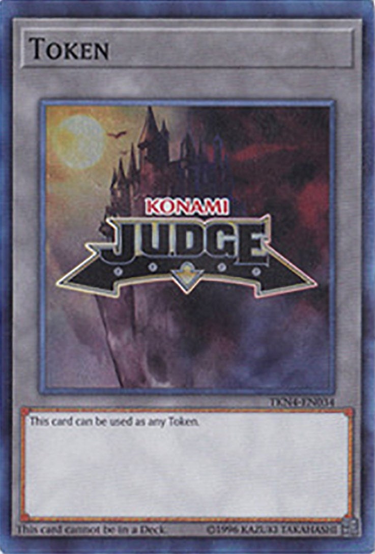 Official Judge Token: TKN4-EN034 (4034) (JPRC) - YuGiOh Single