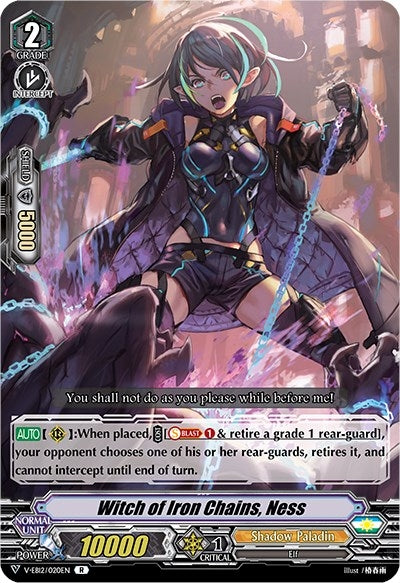 Witch of Iron Chains Ness (12020) [V-EB12] - Cardfight Vanguard Single
