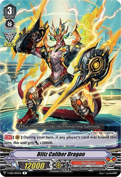 Blitz Caliber Dragon (12024) [V-EB12] - Cardfight Vanguard Single