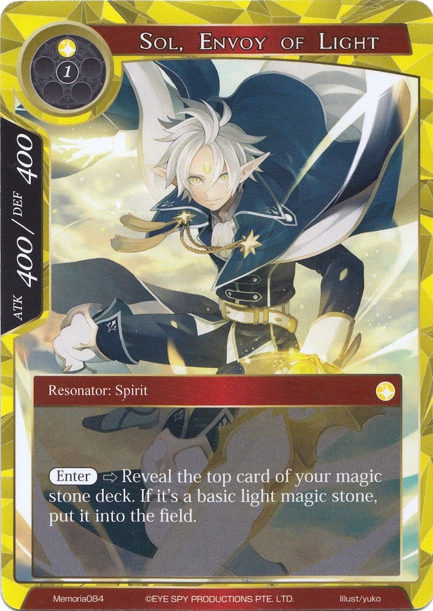 Sol Envoy of Light (84) [AO1M] - Force of Will Single