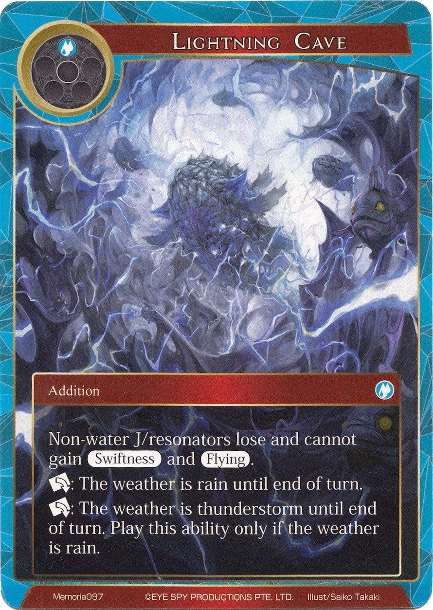 Lightning Cave (97) [AO1M] - Force of Will Single