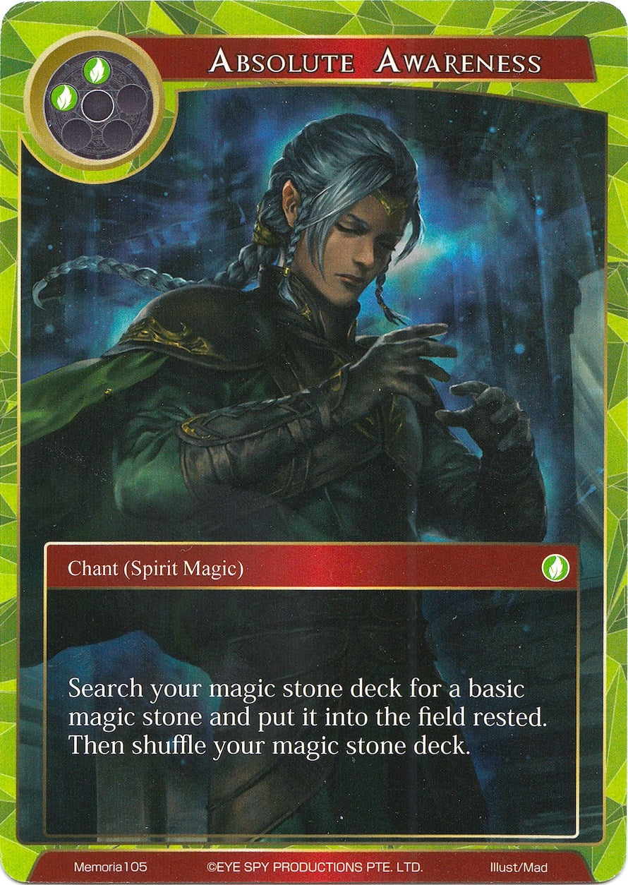 Absolute Awareness (105) [AO1M] - Force of Will Single