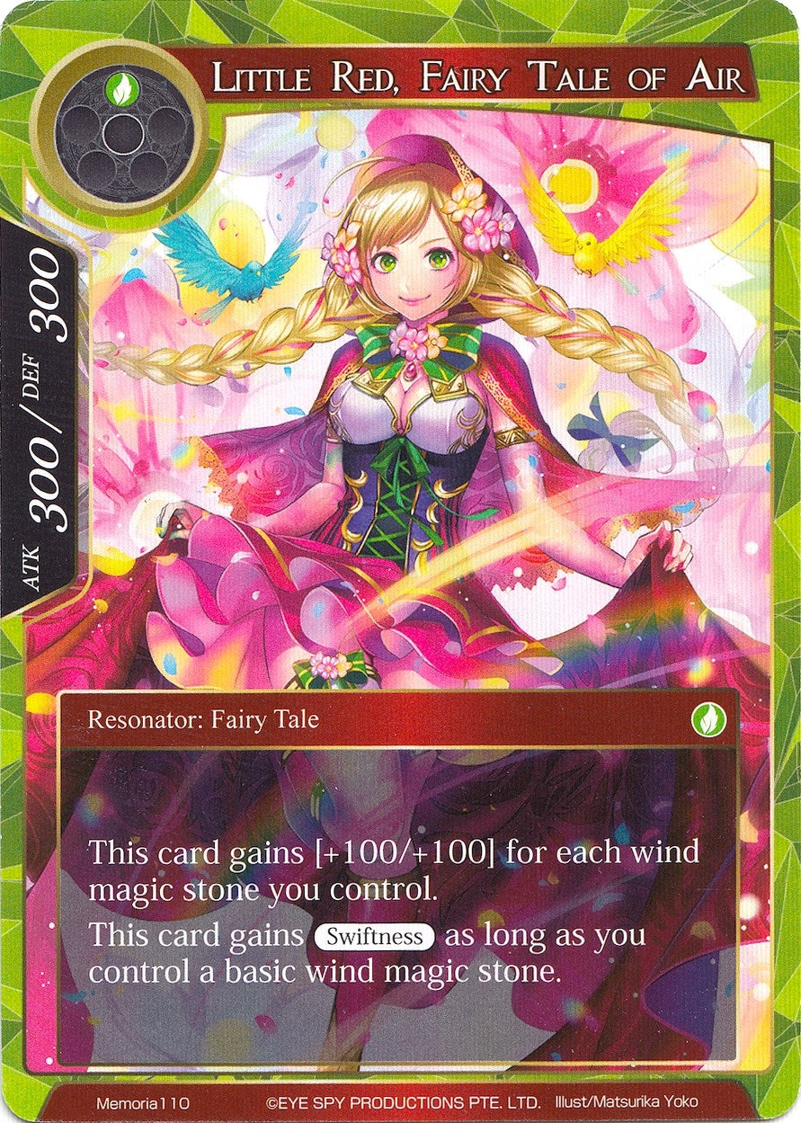 Little Red Fairy Tale of Air (110) [AO1M] - Force of Will Single