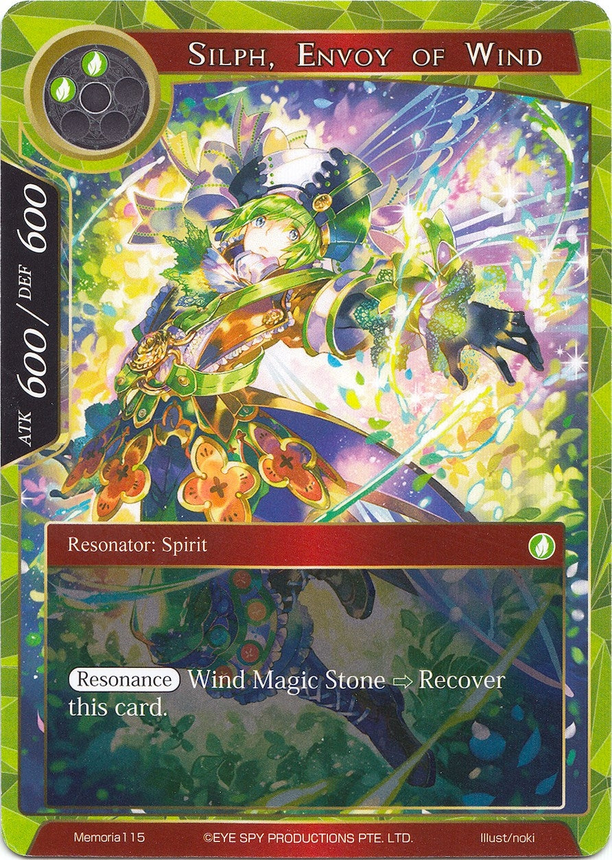 Silph Envoy of Wind (115) [AO1M] - Force of Will Single