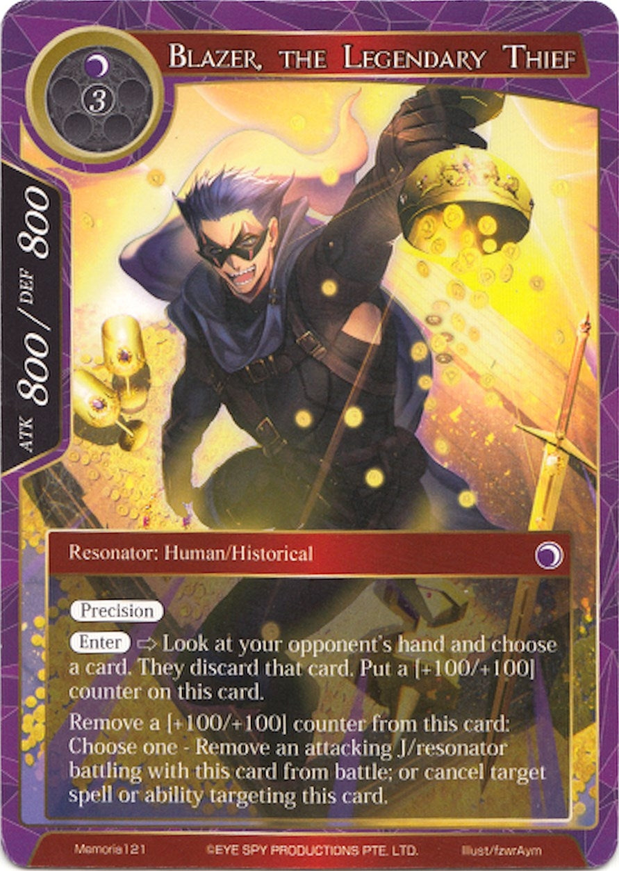 Blazer the Legendary Thief (121) [AO1M] - Force of Will Single