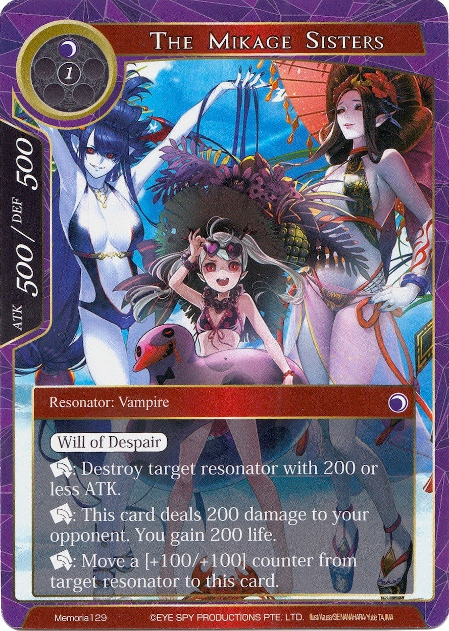 The Mikage Sisters (129) [AO1M] - Force of Will Single