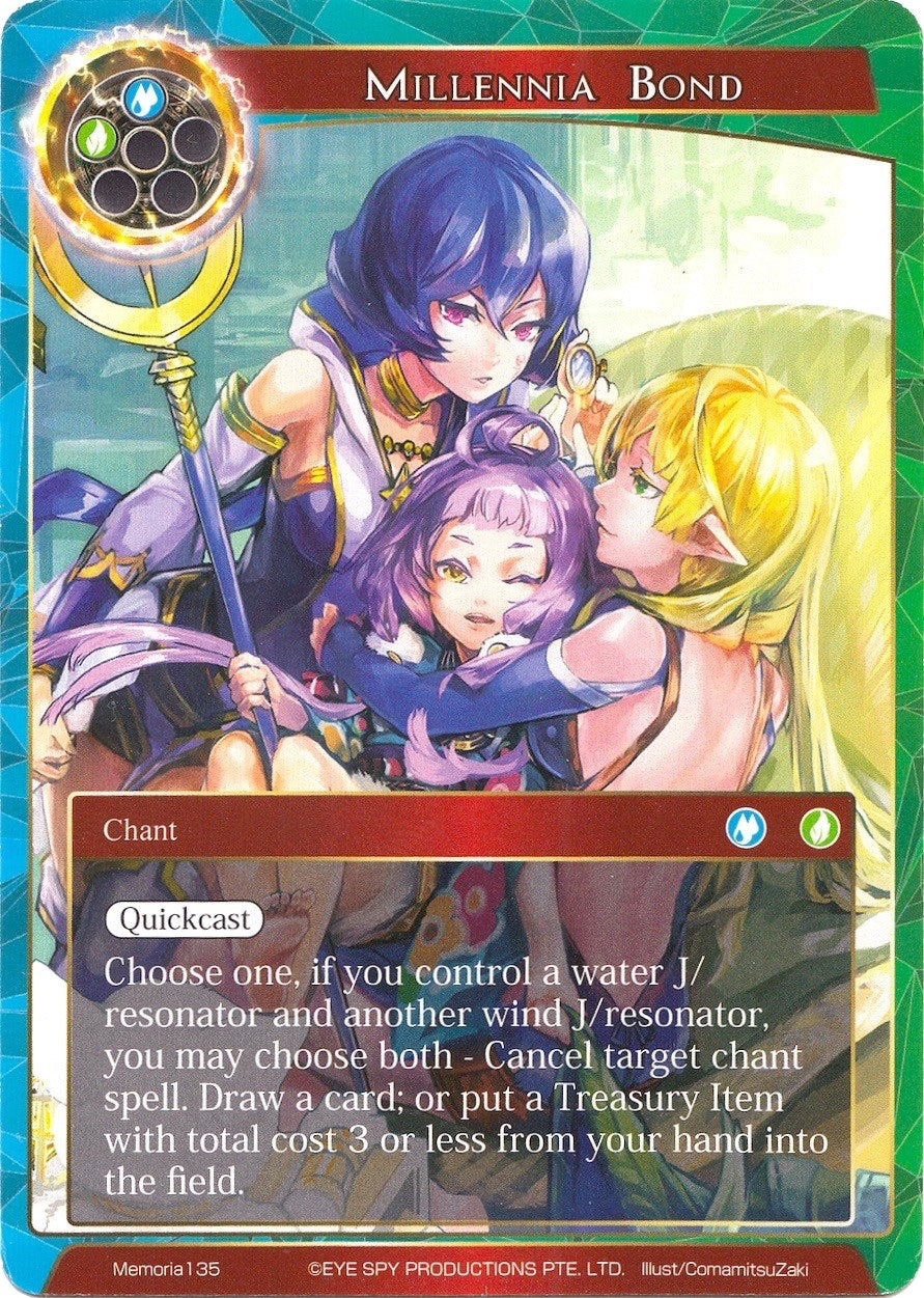 Millennia Bond (135) [AO1M] - Force of Will Single