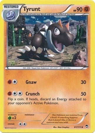 Image for Tyrunt - 61/111 (Cosmos Holo) (061/111) (Miscellaneous Cards & Products) - Pokemon