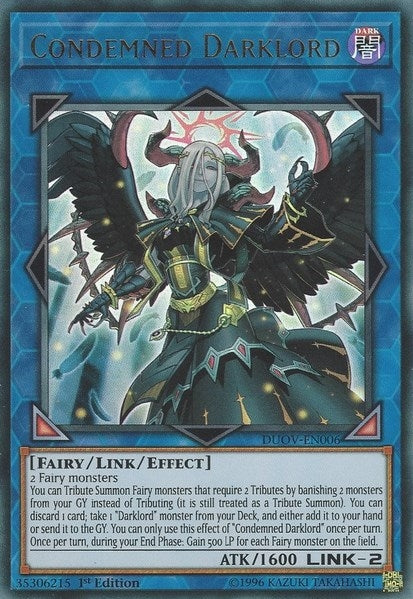 Condemned Darklord (6) (DUOV) - YuGiOh Single