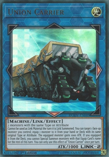 Union Carrier (9) (DUOV) - YuGiOh Single