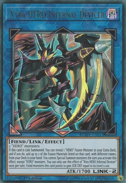 Xtra HERO Infernal Devicer (13) (DUOV) - YuGiOh Single