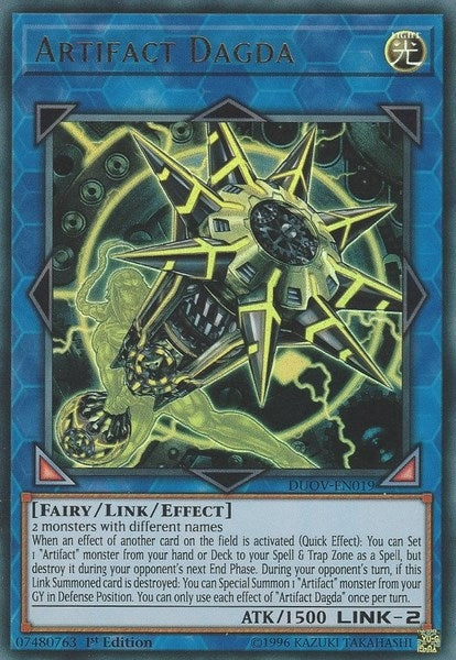 Artifact Dagda (19) (DUOV) - YuGiOh Single