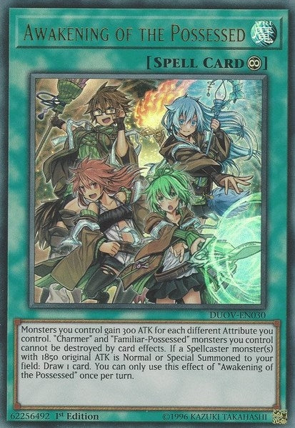 Awakening of the Possessed (30) (DUOV) - YuGiOh Single