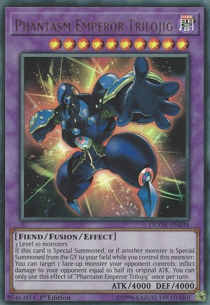 Phantasm Emperor Trilojig (39) (DUOV) - YuGiOh Single