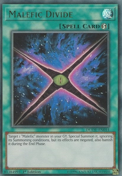 Malefic Divide (44) (DUOV) - YuGiOh Single