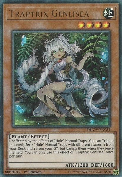 Traptrix Genlisea (54) (DUOV) - YuGiOh Single