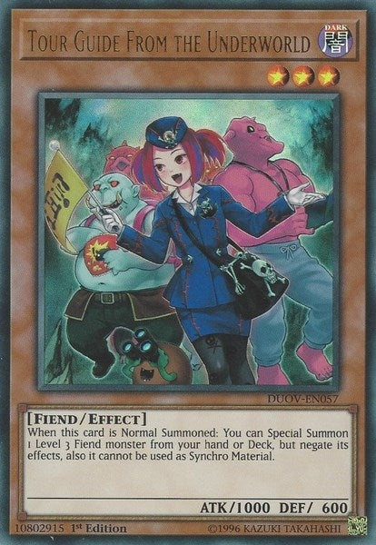 Tour Guide From the Underworld (57) (DUOV) - YuGiOh Single