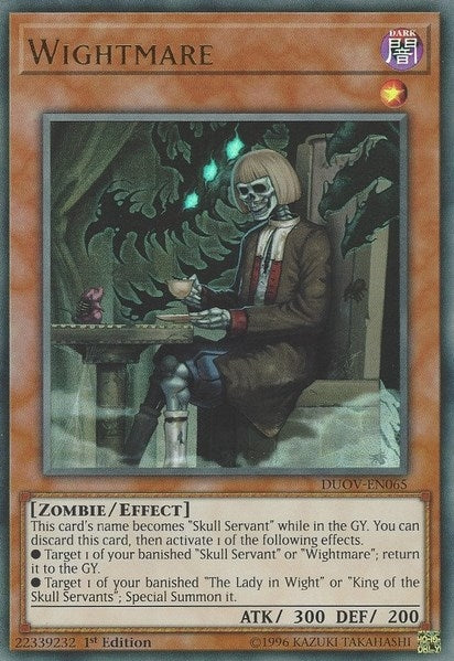 Wightmare (65) (DUOV) - YuGiOh Single