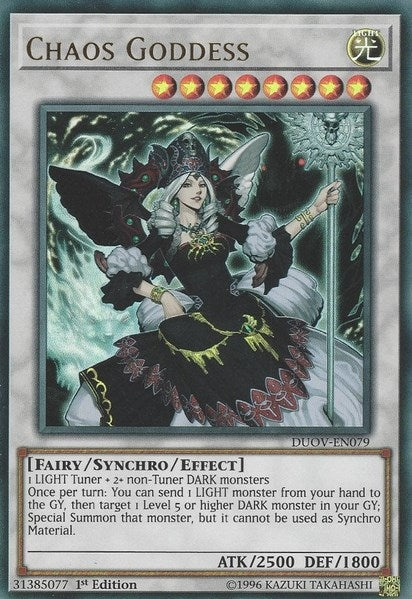 Chaos Goddess (79) (DUOV) - YuGiOh Single