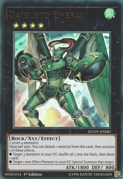 Daigusto Emeral (81) (DUOV) - YuGiOh Single