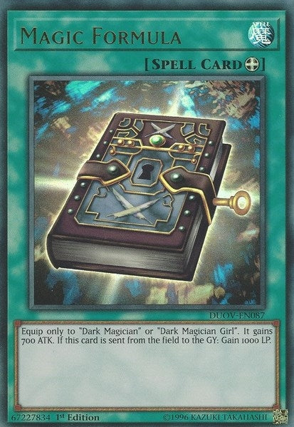 Magic Formula (87) (DUOV) - YuGiOh Single