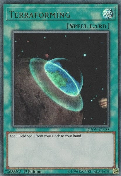 Terraforming (88) (DUOV) - YuGiOh Single