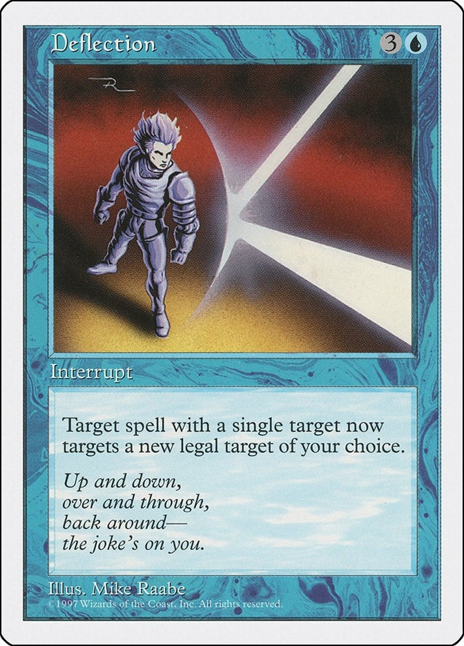 Deflection [5ED] - MTG Single