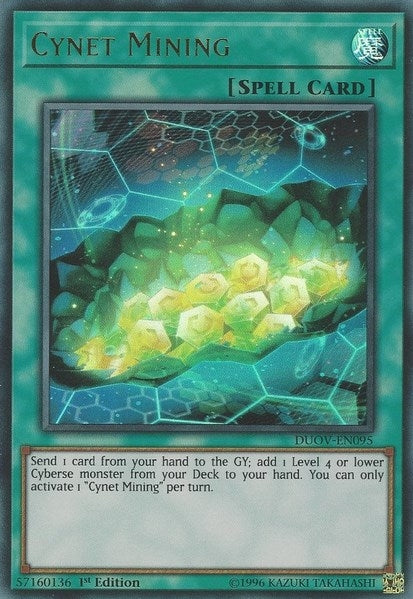 Cynet Mining (95) (DUOV) - YuGiOh Single